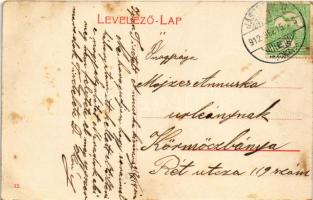 1912 Jászberény, Artézi gőz- és kádfürdő a Zagyva partján (EB)