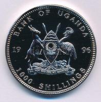 Uganda 1996. 1000Sh Cu-Ni "Atlantai Olimpia 1996 - Helsinki" T:PP Uganda 1996. 1000 Shilli...