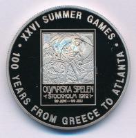 Uganda 2002. 1000Sh Cu-Ni Atlantai Olimpia 1996 - Stockholm T:PP  Uganda 2002. 1000 Shillings Cu-Ni Atlanta 1996 Olympics - Stockholm C:PP