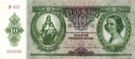 1936. 10P (5x) egymás utáni sorszámokkal T:I-