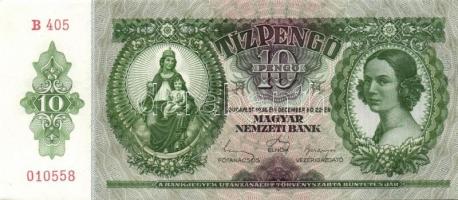 1936. 10P (5x) egymás utáni sorszámokkal T:I-