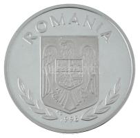 Románia 1998. 100L Ag "XIX. Téli Olimpia, Nagano - Jégkorong" jelzetlen próbaveret kapszul...