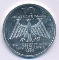 Németország 1995D 10M Ag "150 éve született Wilhelm Conrad Röntgen - 100 éves a Röntgen-sugár&q...