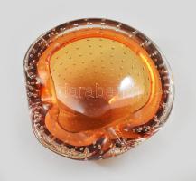 Galliano Fero üveg dísz. Jelzés nélkül, apró kopásnyomokkal, m: 5,5 cm