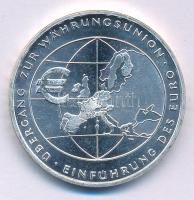 Németország 2002F 10E Ag "Euro bevezetése" T:UNC Germany 2002F 10 Euro Ag "Introduction of the Euro" C:UNC Krause KM#215