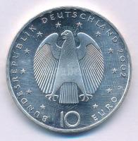Németország 2002F 10E Ag "Euro bevezetése" T:UNC Germany 2002F 10 Euro Ag "Introducti...