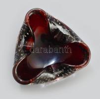 Galliano Fero üveg dísz. Jelzés nélkül, apró kopásnyomokkal, m: 5 cm