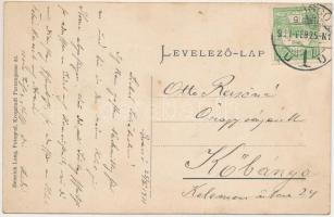 1911 Brassó, Kronstadt, Brasov; Korona kávéház belső. Heinrich Lang kiadása / Cafe Coroana, interior...