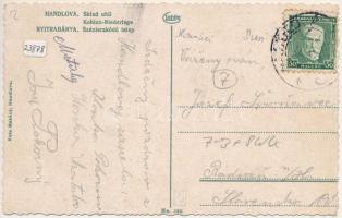 Nyitrabánya, Handlová; Szénlerakodó telep a bányában, iparvasút. Foto Maksay / Sklad uhli / mine, co...