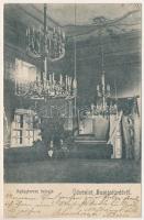 1905 Buziásfürdő, Baile Buzias; Gyógyterem belseje. Nosek Gusztáv kiadása / spa interior (r)