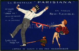 La Bretelle "Parisiana" / Francia reklám / French advertisement (EM)