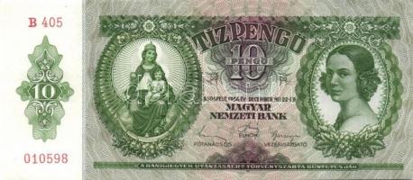 1936. 10P (5x) egymás utáni sorszámokkal T:I,I-