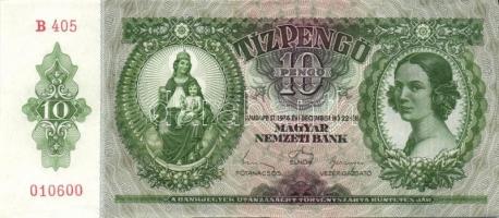 1936. 10P (5x) egymás utáni sorszámokkal T:I,I-