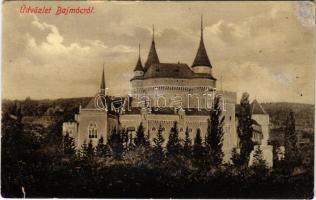 1912 Bajmóc, Bojnice; vár. Gubits B. Privigye kiadása / castle (EB)