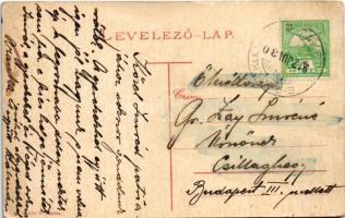 1912 Bajmóc, Bojnice; vár. Gubits B. Privigye kiadása / castle (EB)