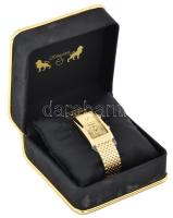 Königszeit férfi öltönyóra. Kvarc szerkezettel, új állapotban, dobozával 25x46 mm