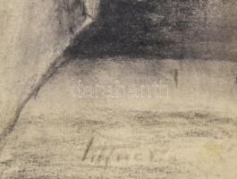 Pittner jelzéssel: Csendélet, Ceruza, papír, jelzett, keretben 60x40 cm