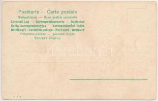 Legendes IV. Art Nouveau lady, litho s: Raphael Kirchner (EK)