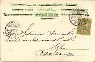 1904 Saint Nicholas with toys. Verlag Ed. Arenz litho (EK)