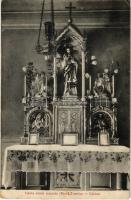 1916 Topolya, Bácstopolya, Backa Topola; Iskolanénék intézete, főoltár / boarding school, chapel, main altar (EK)