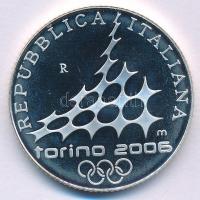 Olaszország 2005. 5E Ag "Téli Olimpia 2006 - Sífutás" kapszulában T:PP ujjlenyomat
Italy ...