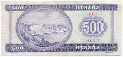 1990. 500Ft T:F szép papír Adamo F43