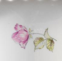 Wallendorf áttört porcelán kaspó. Matricás, jelzett, hibátlan d: 17 cm, m: 12 cm