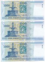 1999. 1000Ft "DC" (3x) sorszámkövetők T:AU sarokhajlás Adamo F55A2
