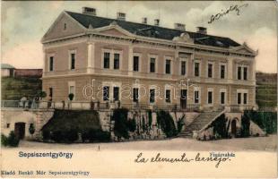 Sepsiszentgyörgy, Sfantu Gheorghe; Fiúárvaház. Benkő Mór kiadása / boys' orphanage (EK)