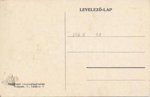 Segesvár, Schässburg, Sighisoara; vasútállomás. Vasúti levelezőlapárusítás 3066. / railway station (...