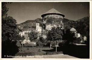 1943 Szilágysomlyó, Simleu Silvaniei; Báthori várkert / castle garden (vágott / cut)