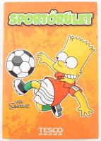 The Simpsons - Sportőrület hűtőmágnes gyűjtőalbum, 24 db mágnessel