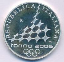 Olaszország 2005. 10E Ag "Téli Olimpia 2006 - Alpesi síelés (lesiklás)" kapszulában T:PP p...