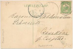 1908 Moraván, Moravany nad Váhom; Vadászlak / hunting castle (fl)