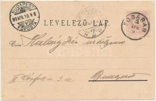 1899 (Vorläufer) Fogaras, Fagaras; Római katolikus templom, Vár tér, Vár. Thierfeld Dávid kiadása / ...