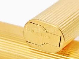 Cartier golyóstoll, eredeti dobozában, leírással, hibátlan állapotban, h: 14 cm