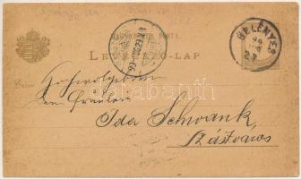 1899 (Vorläufer) Gyalár, Ghelari; Feld-Compagnie / Katonai tábor / military camp (EK)