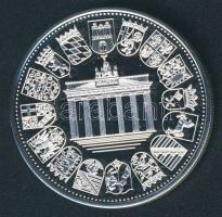 Németország DN "Hamburg - St.Michaelis templom" ffém emlékérem T:PP