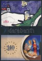 2000 Karácsony (I.) + (II.) bélyegfüzetek (4.000)