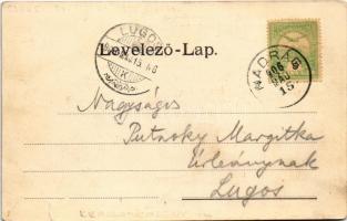 1906 Nadrág, Nadrag, Steinacker; Tiszti kaszinó. Rusz Árpád kiadása / Beamten-Casino / officers'...