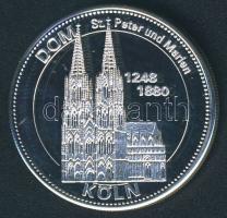 Németország DN "Köln - Szent Péter és Mária Dóm" ffém emlékérem T:PP