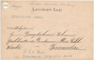 Berszászka, Berzászka, Berzasca; Dercsényi akna, bányászok / mine, miners. photo (fl)