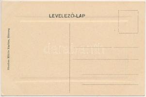 Hátszeg, Hateg; Fő tér, piac, szálloda. Sbuchea Miklós kiadása / main square, market, hotel (EK)