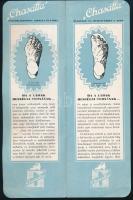 Chasatta cipőmárka képes ismertető prospektusa, 16p