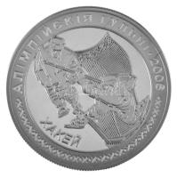 Fehéroroszország 2005. 20R Ag "Torinói Téli Olimpia - Jégkorong" kapszulában T:PP halvány ujjlenyomat / Belarus 2005. 20 Rubles Ag "Torino Winter Olympics - Ice Hockey" in capsule C:PP faint fingerprints Krause KM# 133