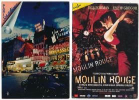 12 db MODERN francia képeslap: Párizsi Moulin Rouge / 12 modern French postcards: Paris Moulin Rouge