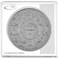 Sierra Leone 2006. 10$ Ag "Torinói Téli Olimpia 2006 - Olimpiai láng" kapszulában T:PP kis...