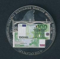 Libéria 2002. 1$ "Európai valuta - 100€" multicolor T:PP