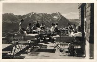Estergebirge the terrace of Wankhaus