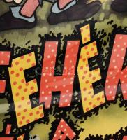 cca 1938 Hófehérke és a hét törpe, Bp., Kellner Márkus-ny., jelzett a nyomaton: Walt Disney után Eny...